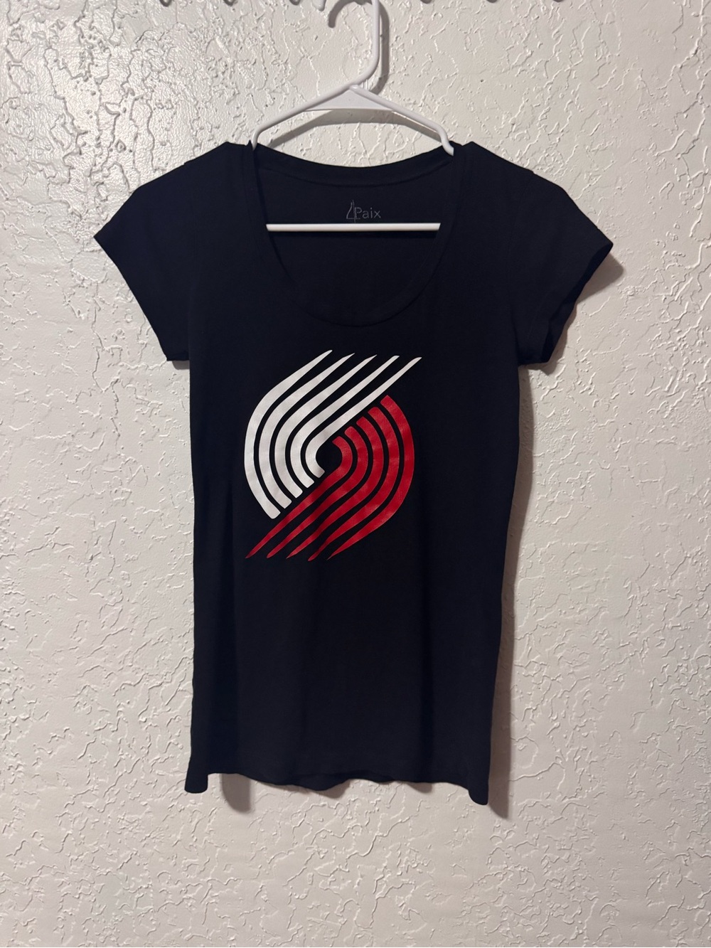WOMENS NBA BASKETBALL PORTLAND TRAILBLAZERS #0 LILLARD S/S T SHIRT BLACK